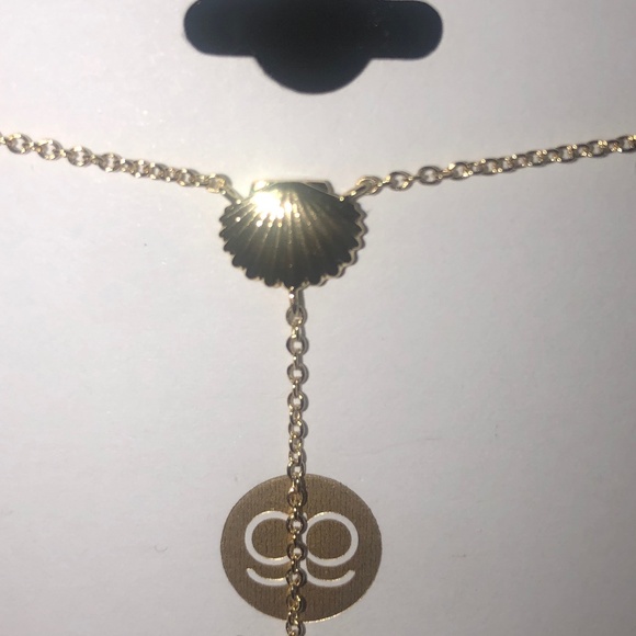 Gorjana Seashell 🐚 Charm Lariat Necklace - Picture 5 of 6